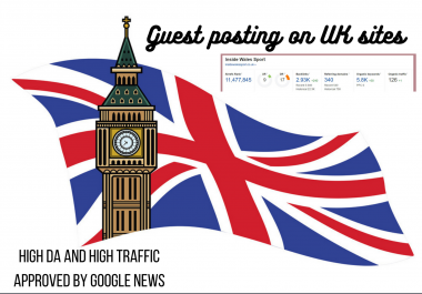 I will provide guest posting on UK sites