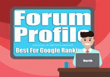 100 high authority dofollow forum and profile backlinks with google ranking