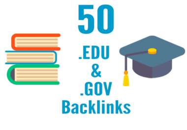 I will build 50 edu gov high authority SEO link building backlinks
