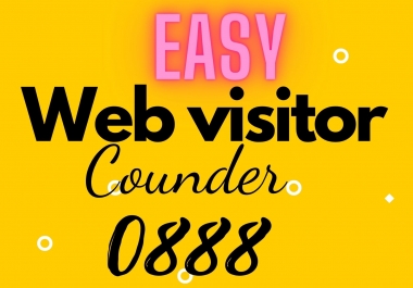 Easy website visit counder for windows