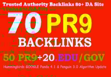 Indexable Top search Boost Your Google Ranking 70 back links 50 PR9+20 EDU 80+DA Manual & Safe SEO
