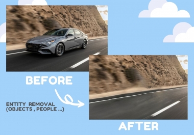 I will remove unwanted objects and people from your pictures