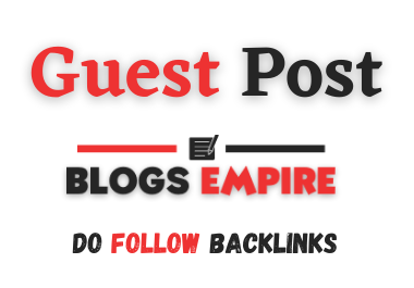 Guest post on blogsempire. com with do follow backlinks