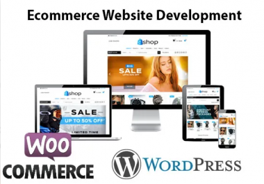 I will Develop WordPress eCommerce website,  online store,  multi-vendor marketplace by woocommerce fo