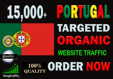 15,000 High Quality Portuguese web visitors real targeted Genuine web traffic from Portugal