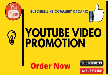I will do organic youtube video promotion for viral video promotion