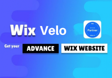 I will design redesign a wix site or add velo wix code