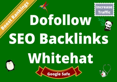 I will build quality dofollow SEO backlinks link building google top ranking