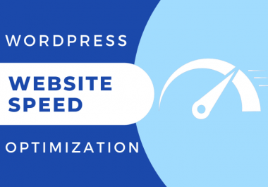 I will speed optimize your WordPress site