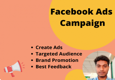 I will do your Facebook ads campaign