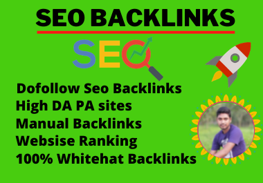 I will build high quality 50 SEO backlinks link building google top ranking