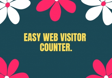 100 free Easy Web Visitor Counter 2021