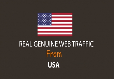 Get UNLIMITED targeted organic web traffic for 30 days from USA