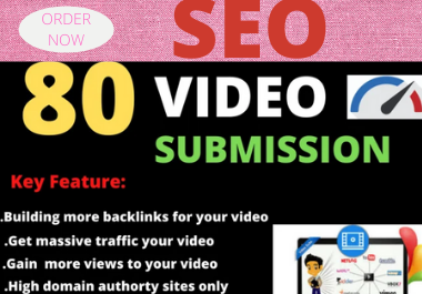 Live 25 videos submission High authority permanent high da backlinks