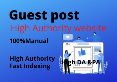 Write and publish 10 guest posts on high DA websites DA50 plus contextual permanent backlinks