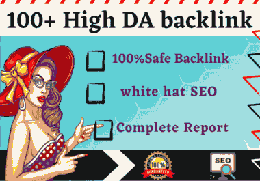 I will build 100 high quality backlinks,  SEO white hat manual link building