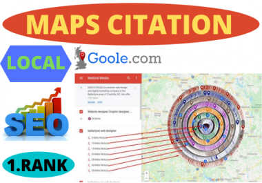 200 Google Maps Citation for local seo to rank your google business page backlinks