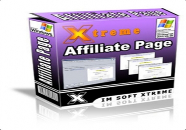 Xtreme Affiliate Page generator with the latest version 1.0 in the market