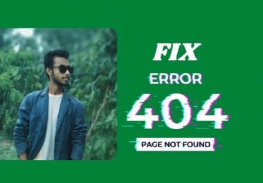I will fix 404 errors and broken links from your wordpress site