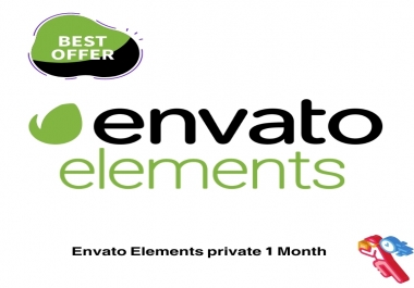 Envato Elements Account rent for 1 Month