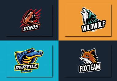 I will design unique gaming logo