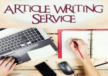 Writing articles from 500 to 1000