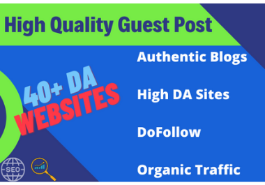I will provide guest post on google news approved high da website with organic traffic