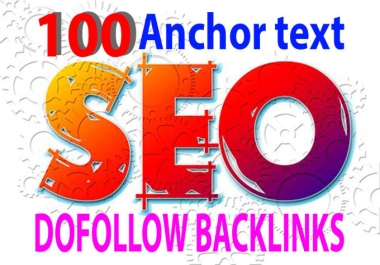 I will build Dofollow 100 anchor text and profile mix SEO backlinks,  pr9 link building