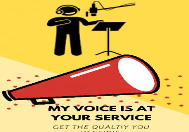 High end quality Voice over from a linguistics and English professor