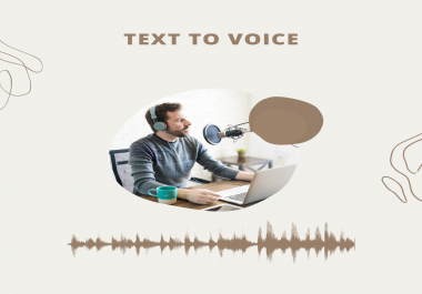 I'll record a professional voice over for your text.