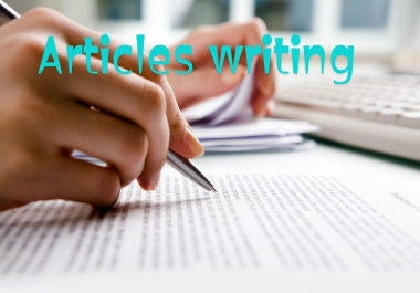 Over 500 words in your article with high quality