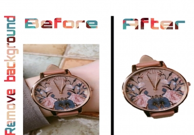 i will remove background from photo or change it for you