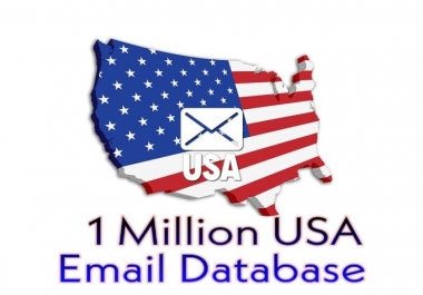 I Will Provide 1 mllion Email usa list For Email Marketing consumer email databases