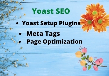 I will optimize your website on page SEO by rank math or Yoast