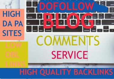 I Will do 160 Blog comments Dofollow Backlinks