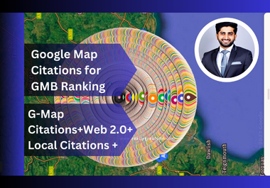 I will do the GMB ranking. By 15000 Google Maps citations + 90 local citations + 6 web 2.0 backlinks