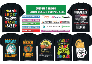 Custom t shirt design and trendy t shirt design