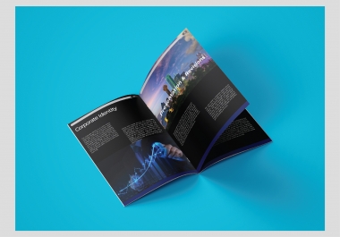 I Will Design Company Brochure or Business Catalog For your Business