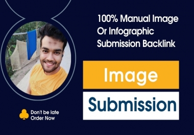 I will do High quality 50 Image or Infographic Submission Dofollow backlinks