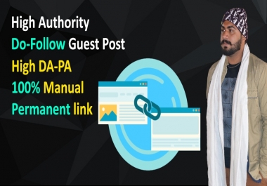 5 guest Posts On 5 High Authority Blogs DA 50 plus with Contextual Backlinks