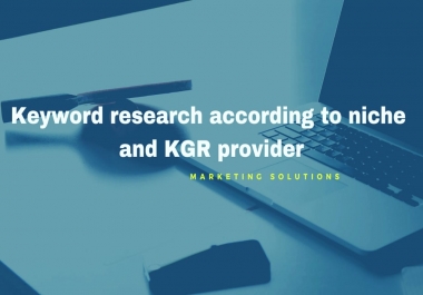Do excellent keyword research for your blog that will rank