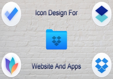 I Will Design Most Attractive Icon For Website And App