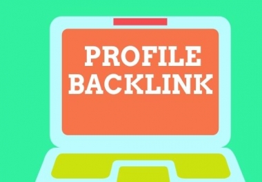 I will setup social media profile,  profiles SEO backlinks