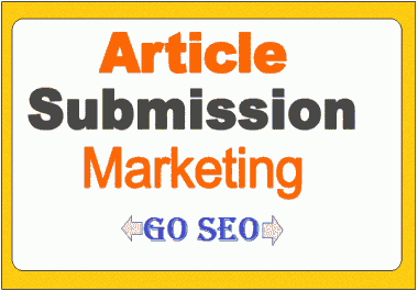 I will Submit quality 20 Article Submission Website