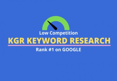 50 kgr keyword research that actually ranks