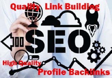 i will do 50 profile backlinks for top rank