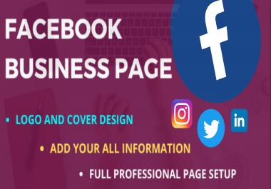 I will create and promote FB and Instagram business Page