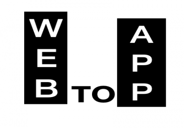 I'm gonna convert your Web page to App