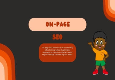 I will do On-Page SEO optimization for your website ranking