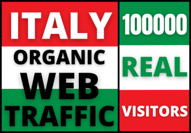 I will drive organic italy web traffic to your website